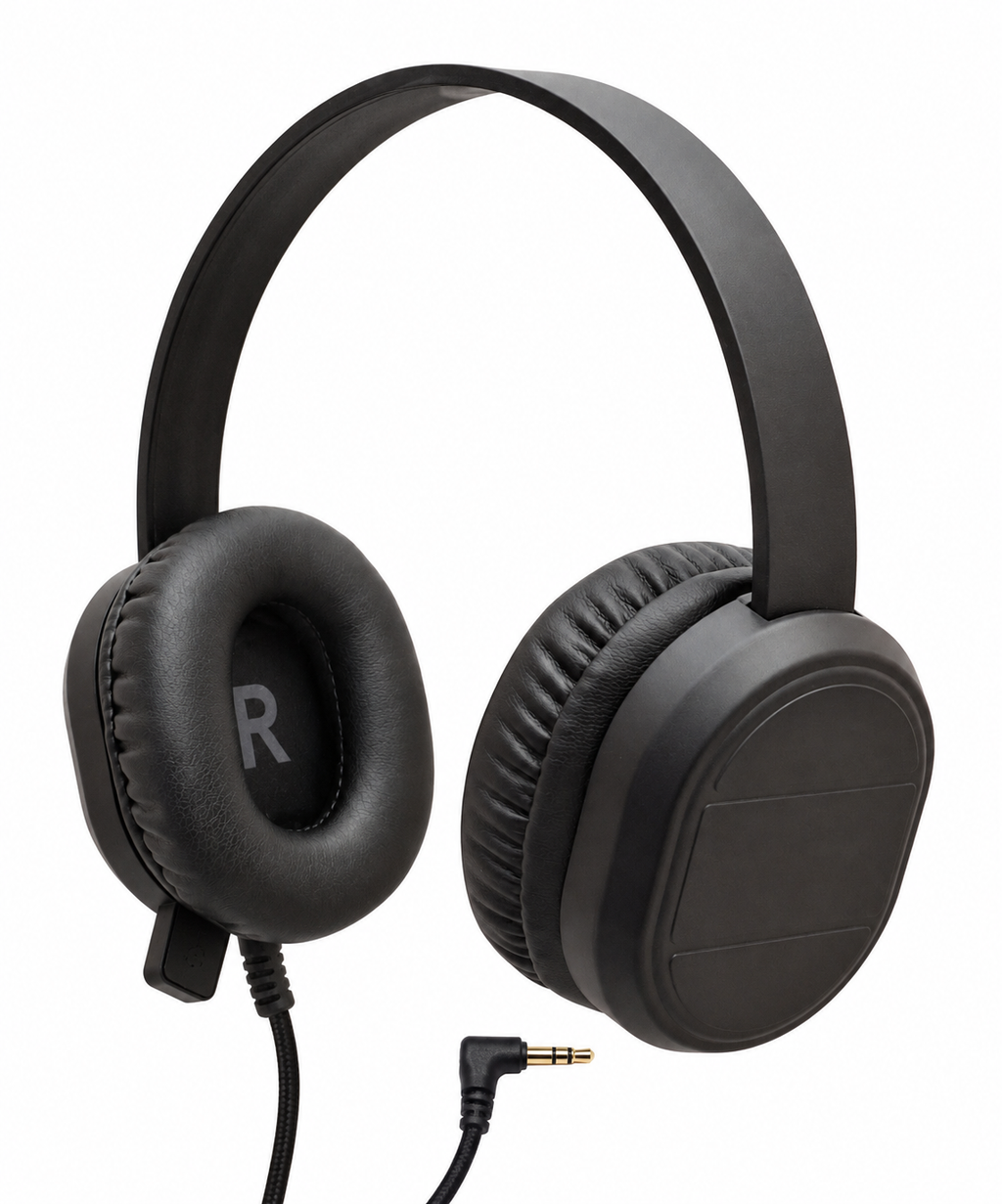 Durable Classroom Headphones with Microphone